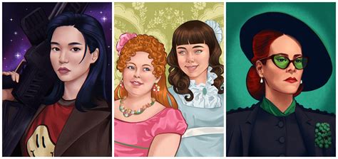 Popular Netflix Female Characters Illustrated by Pinoy Artists to ...