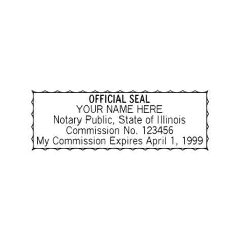 Illinois Notary Stamp » Notary.net