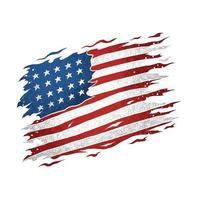 Torn American Flag Vector Art, Icons, and Graphics for Free Download