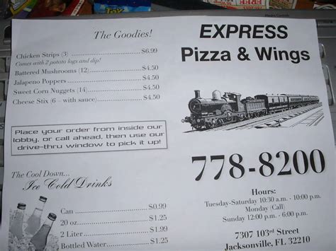 Pizza & Wings Express Menu - Zomato United States