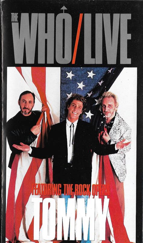 The Who - Live - Featuring The Rock Opera Tommy | Discogs