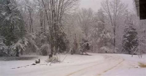 PHOTOS: Spring snowfall across central Indiana