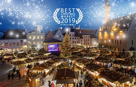 Tallinn Christmas market, voted the Best in Europe, runs until 7 ...