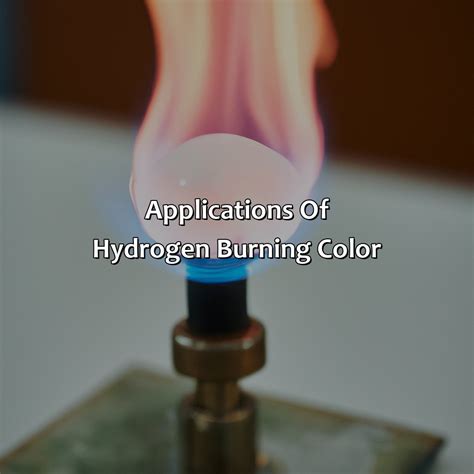 What Color Does Hydrogen Burn - colorscombo.com