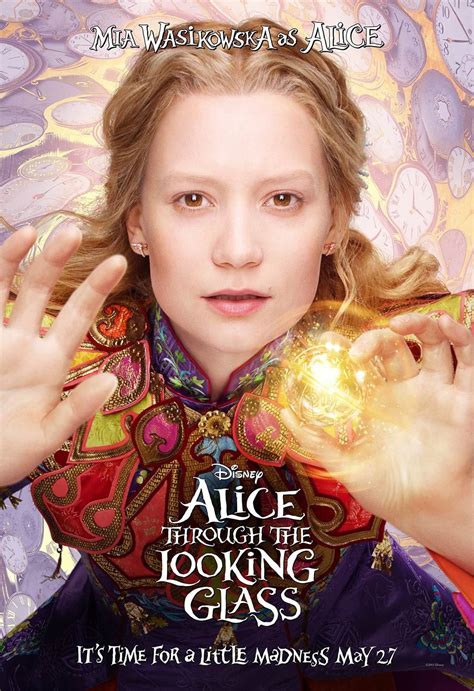 Alice Through the Looking Glass (2016) Poster #2 - TrailerAddict