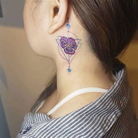 Beautiful Violet Tattoo Designs and Ideas | TattooAdore