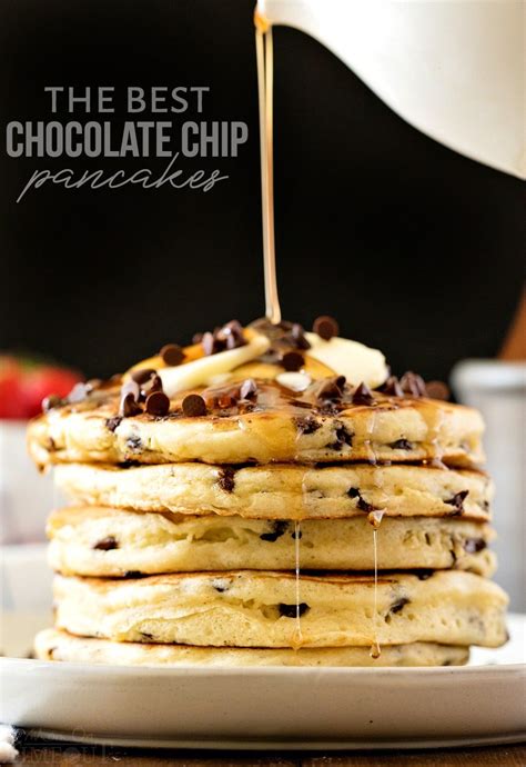 Chocolate Chip Pancake Recipe | Besto Blog