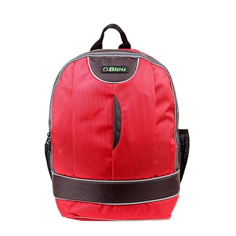 Red & Brown Laptop Backpack Bag at Rs 750 | Laptop Backpack in New ...