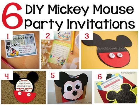 70+ Mickey Mouse DIY Birthday Party Ideas – About Family Crafts