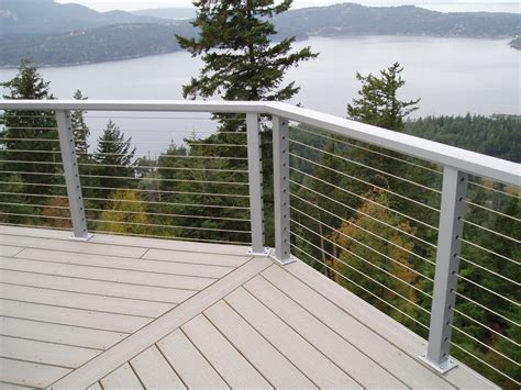 Stainless Steel Cable Railing | Deck railing design, Railing design ...