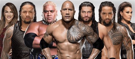 Here's My Render of the Modern Samoan Dynasty : r/WWE