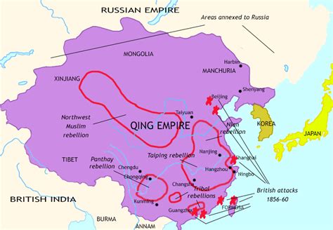 First Opium War Map