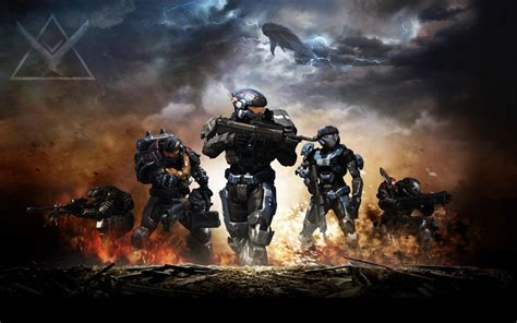 Halo Noble Team Wallpaper by V1D30GUY on DeviantArt