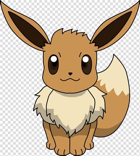 Eevee Sitting, Pokemon Eevee transparent background PNG clipart | HiClipart