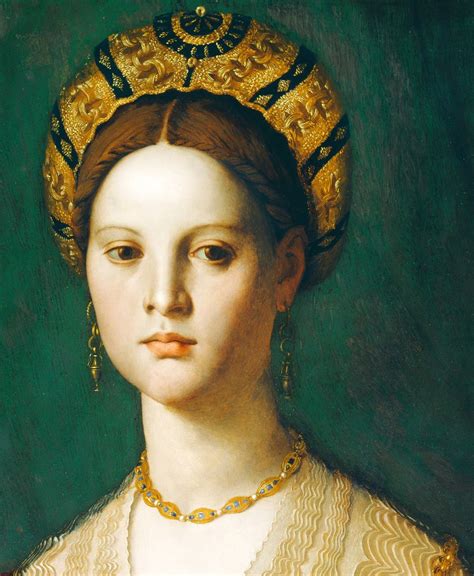 A Young Woman and Her Little Boy - Agnolo Bronzino. Detail ...