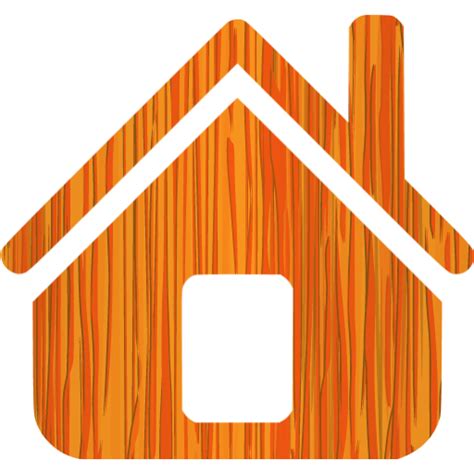 Sketchy orange home icon - Free sketchy orange home icons - Sketchy ...