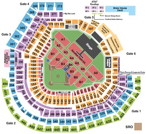 Busch Stadium Seating Chart + Rows, Seats and Club Seats