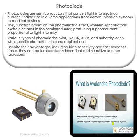 Photodiode | How it works, Application & Advantages