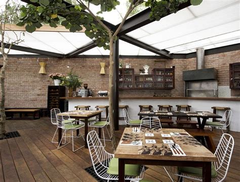 Restaurant With Large Open Garden | Restaurant architecture, Open ...