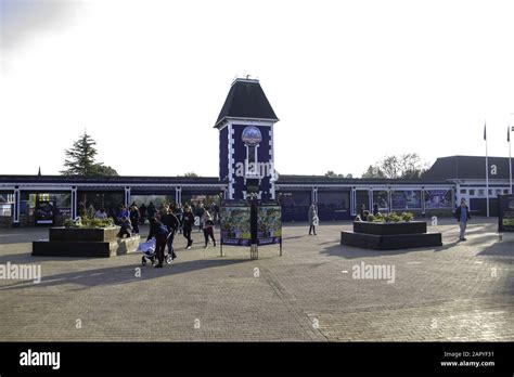 ALTON, UNITED KINGDOM - Apr 06, 2019: Entrance to Alton Towers Resort ...