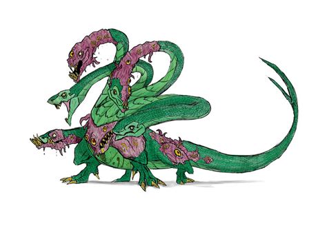 DnD Hydra by Fwo0sh on DeviantArt