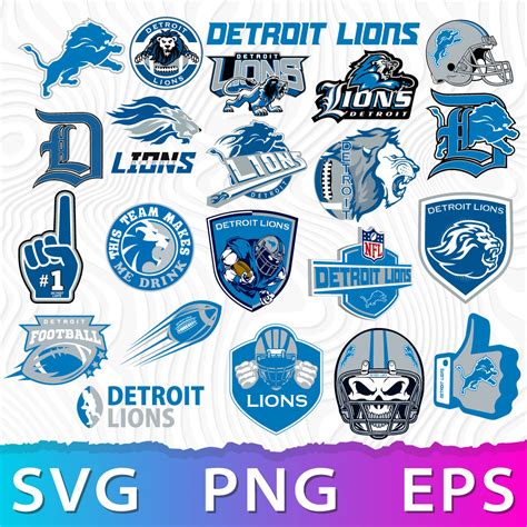 Detroit Lions Logo SVG, NFL Lions Logo, Detroit Lions PNG, D | Inspire ...