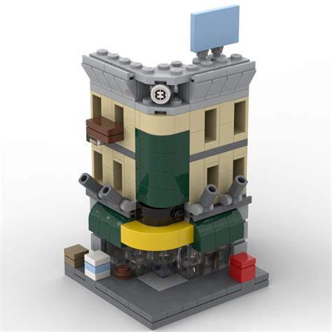 LEGO MOC Lego Mini Modulars: Grand Emporium by noggels | Rebrickable ...