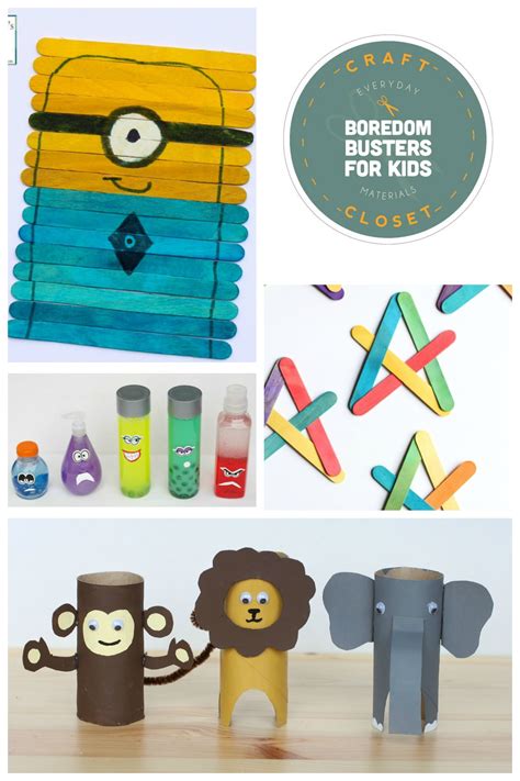 25+ Crafts and Activities for Kids Using Everyday Materials - Frugal ...