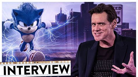 JIM CARREY ist zurück! | Sonic the Hedgehog Interview - YouTube