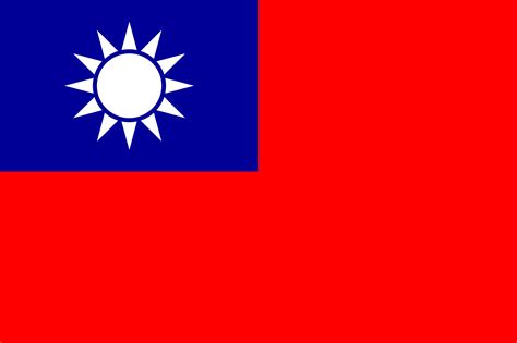 Taiwan National Flag - Sewn - Buy Online • Piggotts Flags