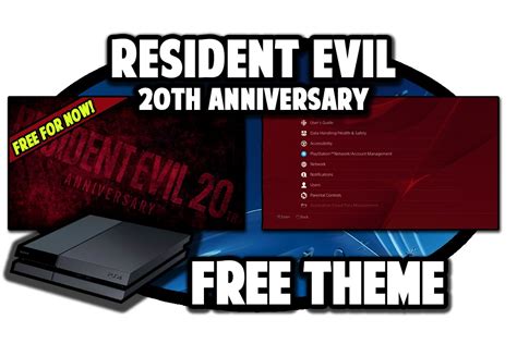 [PS4 THEMES] Resident Evil 20th Anniversary Theme Video in 60FPS - YouTube