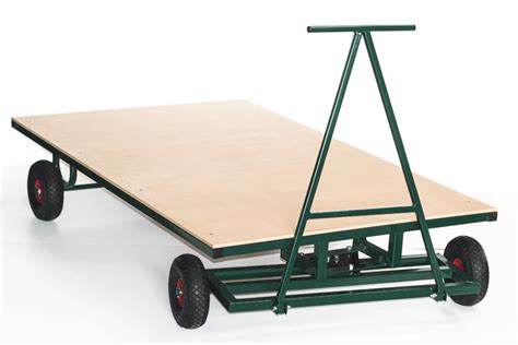 Large Flat Bed Trolley | Landing Bed Trolley | Athletics Direct