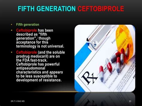 New generation cephalosporins 5th generation Cephalosporins