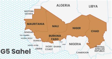 G5 Sahel States. Adapted from G5 Sahel website. | Download Scientific ...