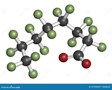 Perfluorooctanoic Acid PFOA, Perfluorooctanoate Carcinogenic Pollutant ...