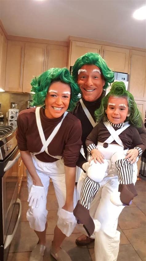 Oompa Loompa from Charlie and the Chocolate Factory. Halloween makeup ...