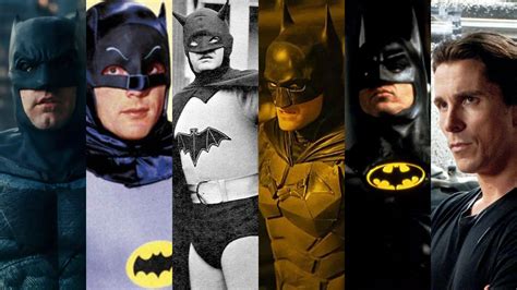 All 13 Actors That Played Batman, Ranked