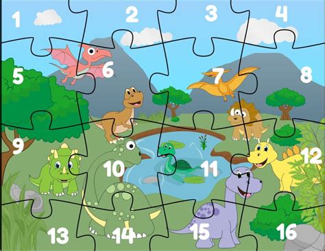 A Fun Printable Dinosaur Puzzle Your Preschooler Will Love