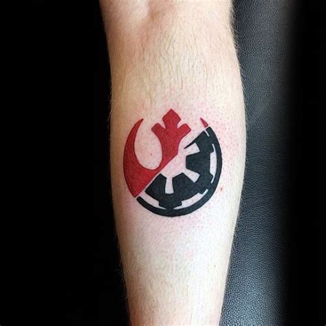 50 Rebel Alliance Tattoo Designs For Men - Star Wars Symbol Ideas