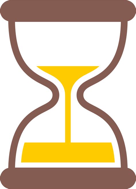 Hourglass Clipart Yellow - Hourglass Timer Emoji - Png Download - Full ...