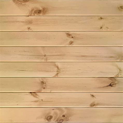 Knotty Pine Ceiling & Wall Planks - T&G V-Groove Style