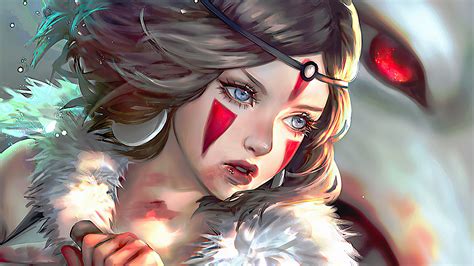 Princess Mononoke Hime Wallpaper,HD Anime Wallpapers,4k Wallpapers ...