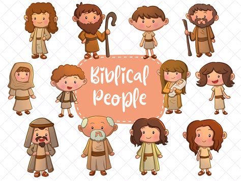 Bible Characters Clipart