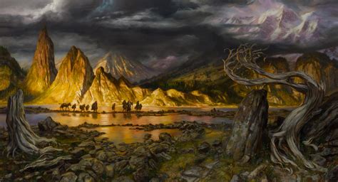 Epic Painting – The Fellowship of the Ring | Muddy Colors