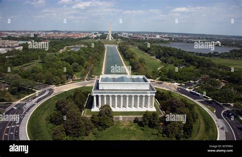 Aerial view of the National Mall, Washington, D.C Stock Photo - Alamy