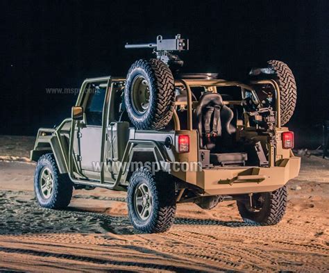 Armoured Desert Jeep Wrangler