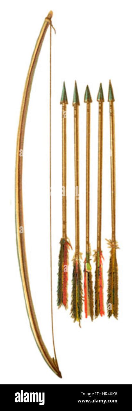 Indian Bow And Arrows