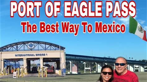 Eagle Pass Texas USA-Piedras Negras Mexico Border/ USA-Mexico Border ...