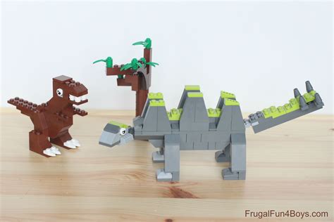 Five LEGO Dinosaurs to Build - Frugal Fun For Boys and Girls