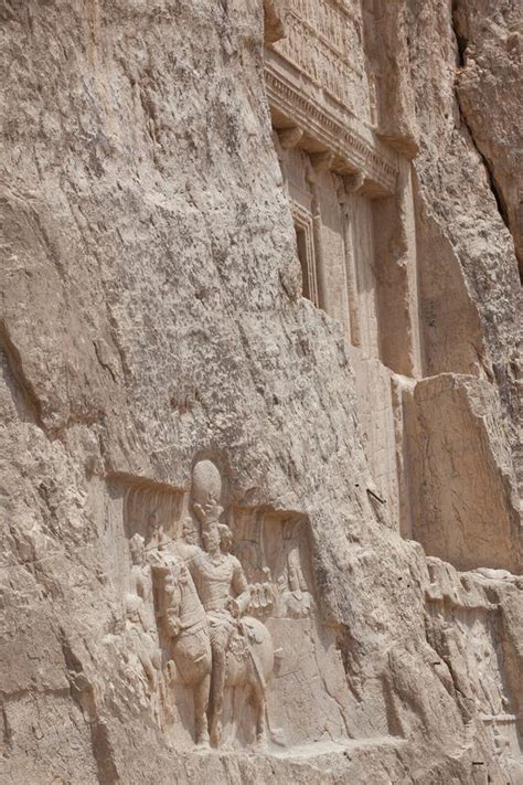 The Tomb Of Darius I, Naqsh-e Rustam, Iran Stock Image - Image of kings ...